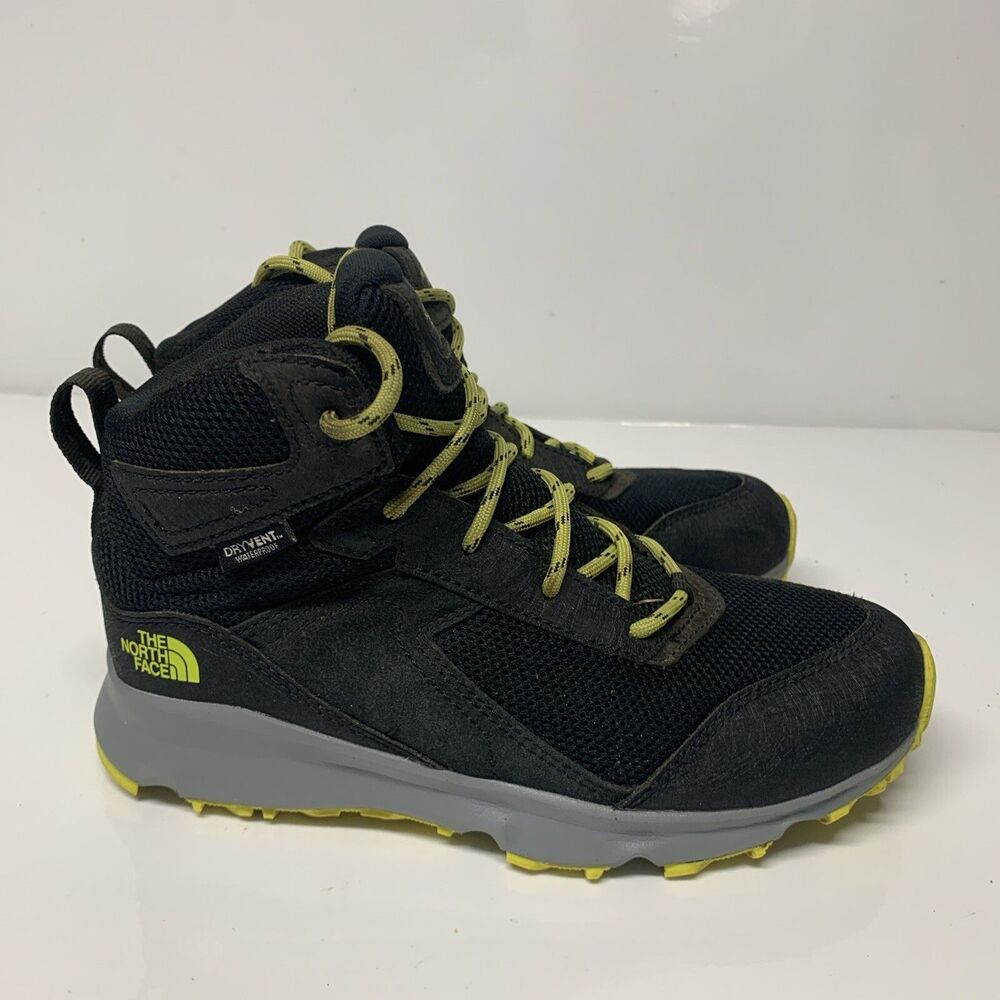 The North Face Boots Youth 4 Junior Hedgehog Hiker II Mid Waterproof Hiking Shoe